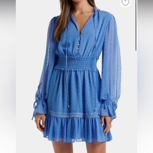 Evernew textured skater dress